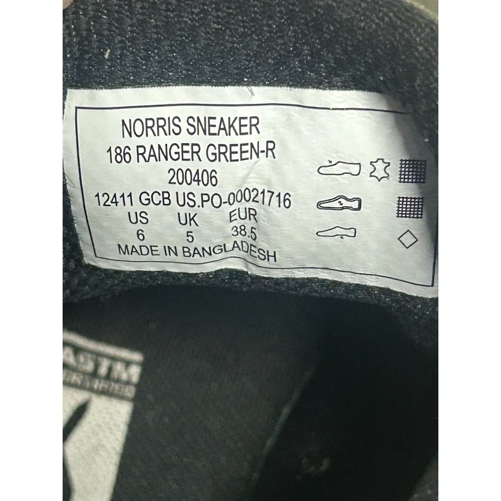 5.11 Tactical Shoes Mens 6 Womens 7.5 Norris Sneaker Ranger‎ Green ASTM Workwear